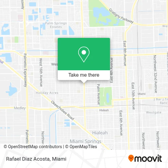 Rafael Diaz Acosta map