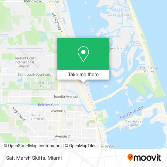 Salt Marsh Skiffs map