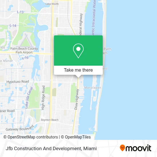 Jfb Construction And Development map