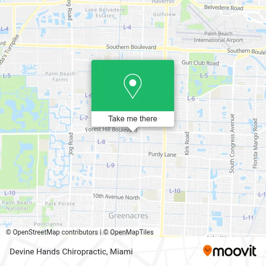 Devine Hands Chiropractic map