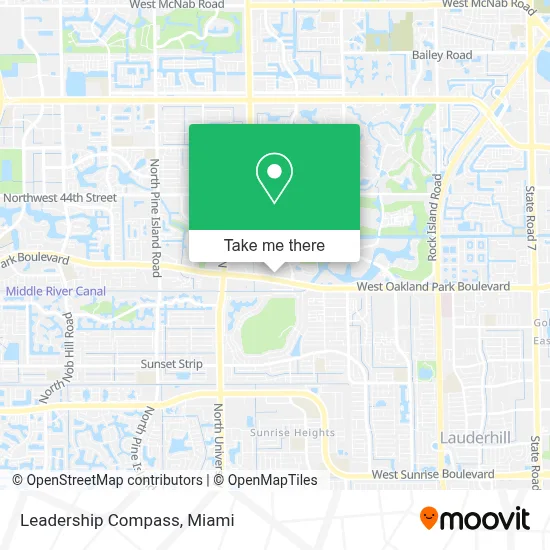 Leadership Compass map