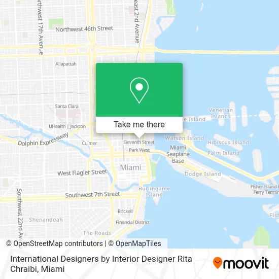 International Designers by Interior Designer Rita Chraibi map