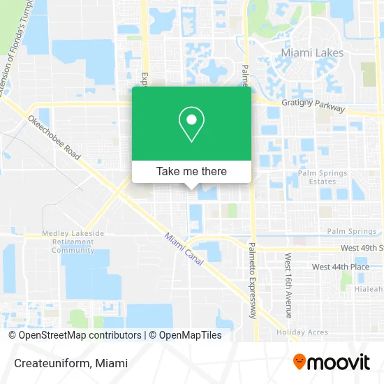 Createuniform map