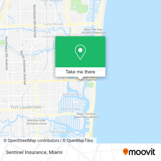 Sentinel Insurance map