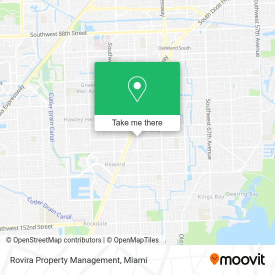 Rovira Property Management map
