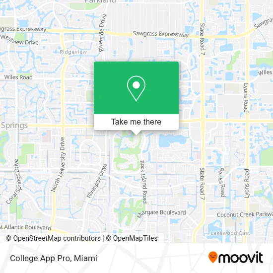 College App Pro map