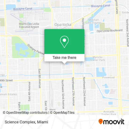 Science Complex map