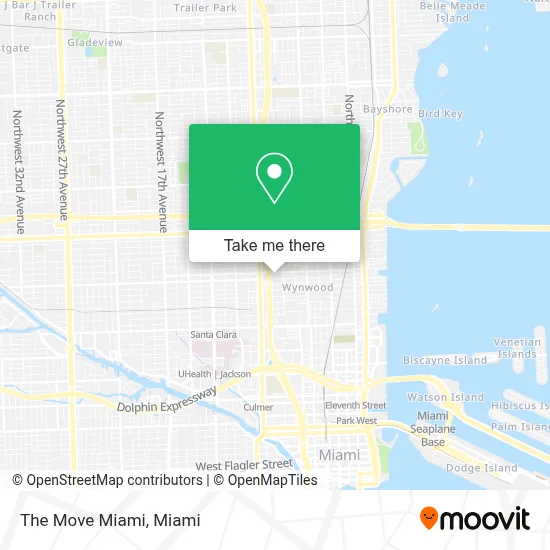 The Move Miami map