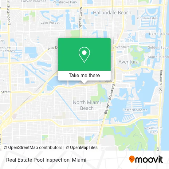 Real Estate Pool Inspection map
