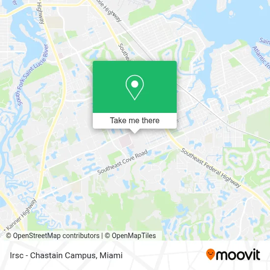 Irsc - Chastain Campus map