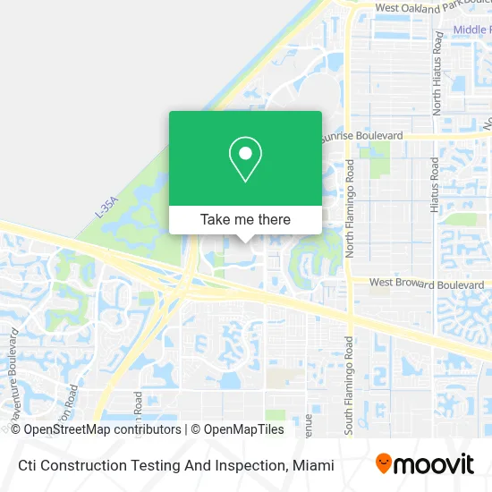 Cti Construction Testing And Inspection map