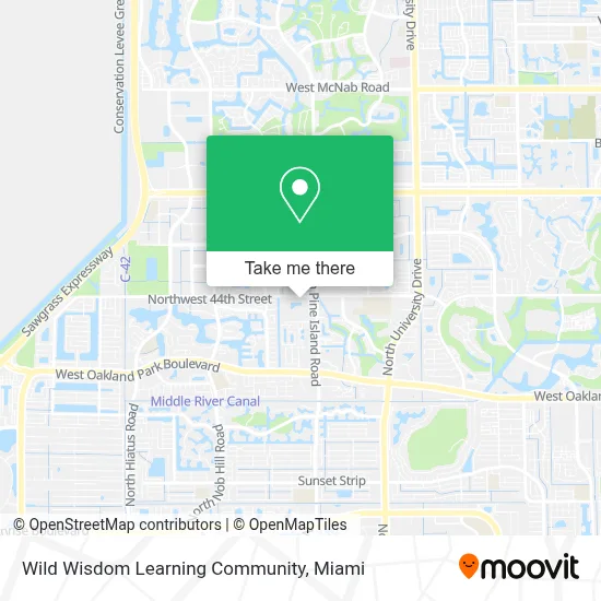 Wild Wisdom Learning Community map