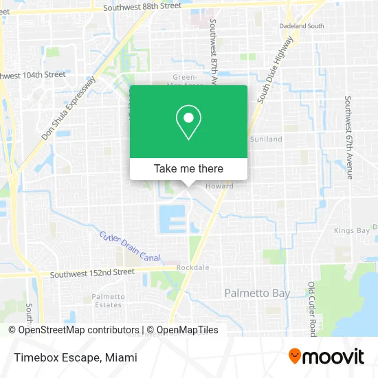 Timebox Escape map