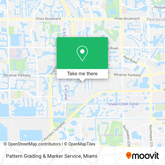 Pattern Grading & Marker Service map