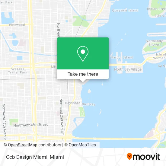 Ccb Design Miami map