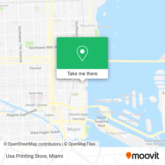 Usa Printing Store map