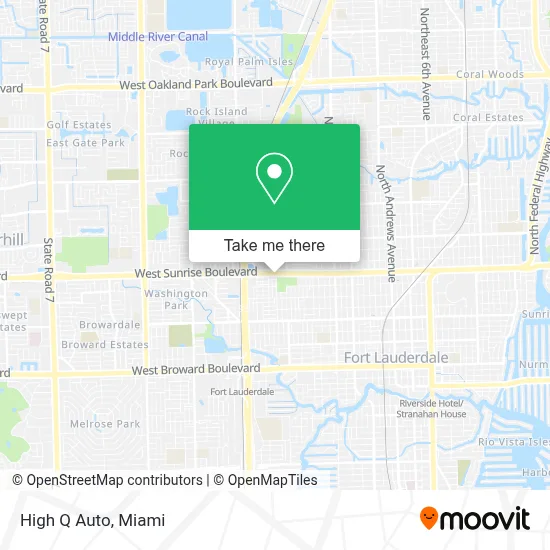 High Q Auto map
