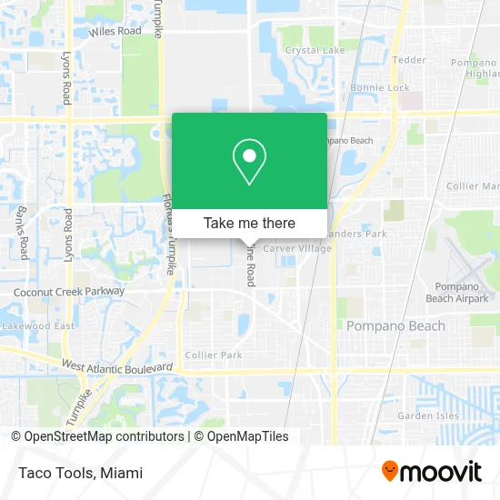 Taco Tools map