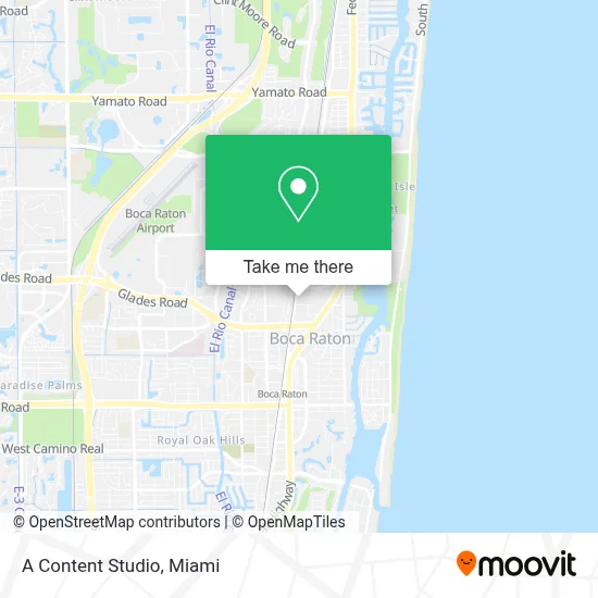 A Content Studio map