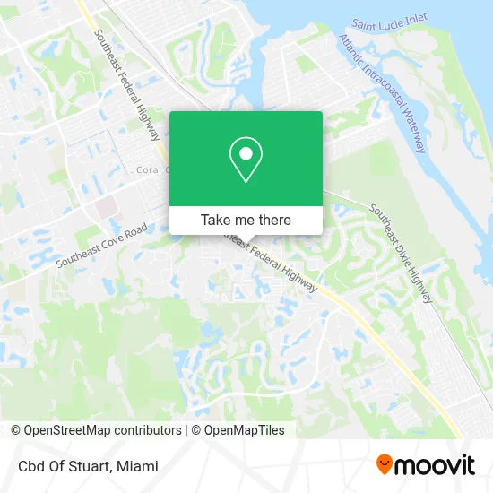 Cbd Of Stuart map