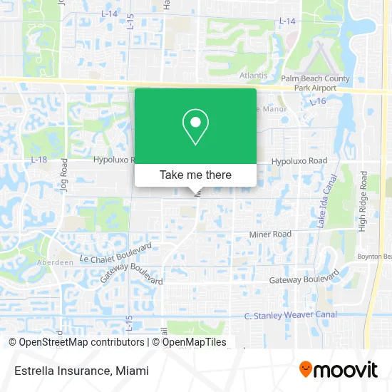 Estrella Insurance map