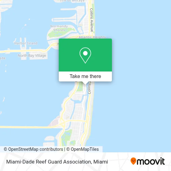Miami-Dade Reef Guard Association map