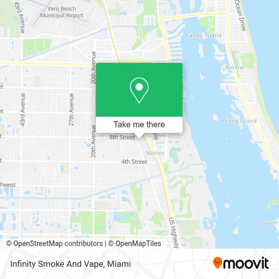 Infinity Smoke And Vape map