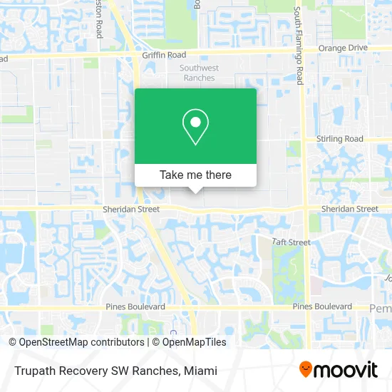 Trupath Recovery SW Ranches map