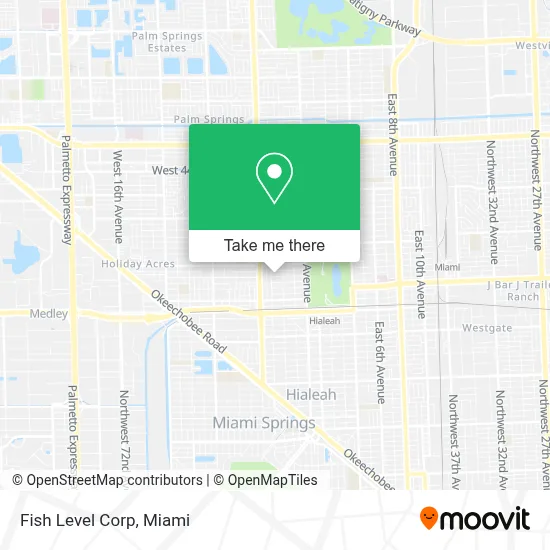 Fish Level Corp map