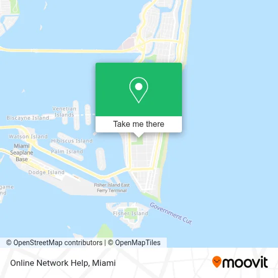 Online Network Help map