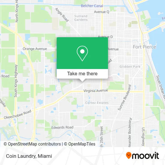 Coin Laundry map