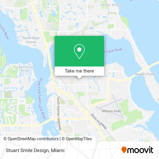 Stuart Smile Design map
