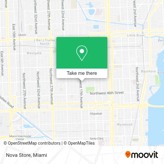 Nova Store map