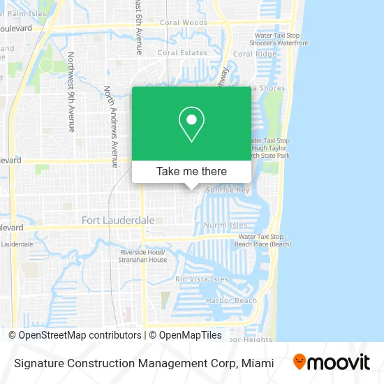 Signature Construction Management Corp map