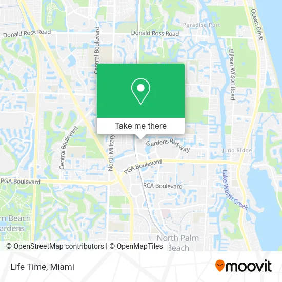 Life Time map