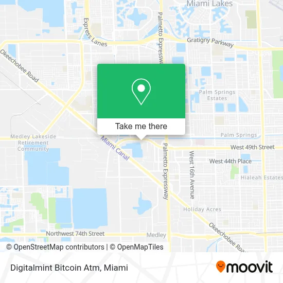 Digitalmint Bitcoin Atm map