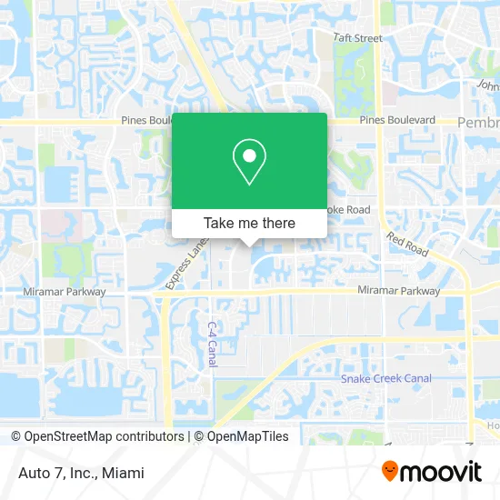 Auto 7, Inc. map