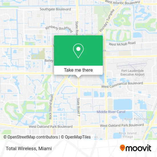 Total Wireless map