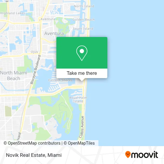 Novik Real Estate map
