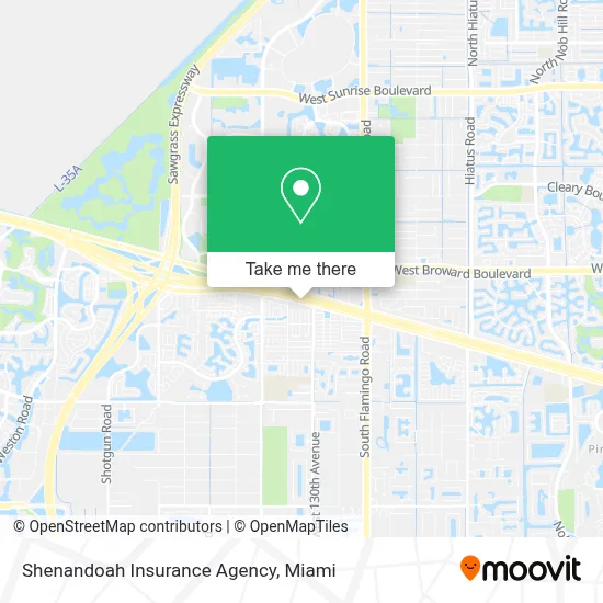 Shenandoah Insurance Agency map
