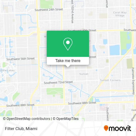Filter Club map