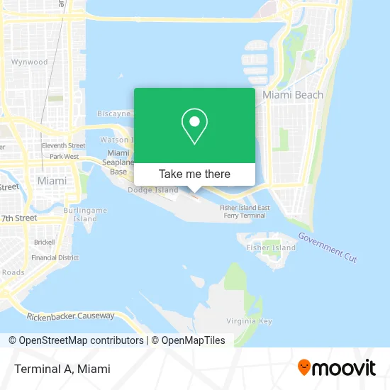 Terminal A map