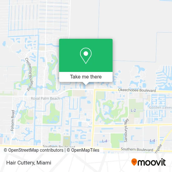 Hair Cuttery map