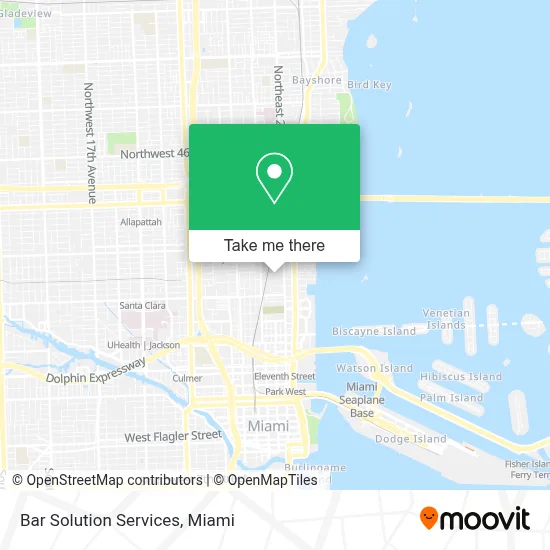 Bar Solution Services map