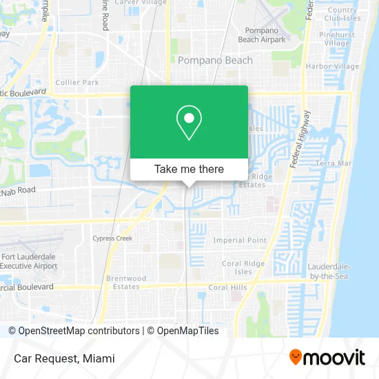 Car Request map