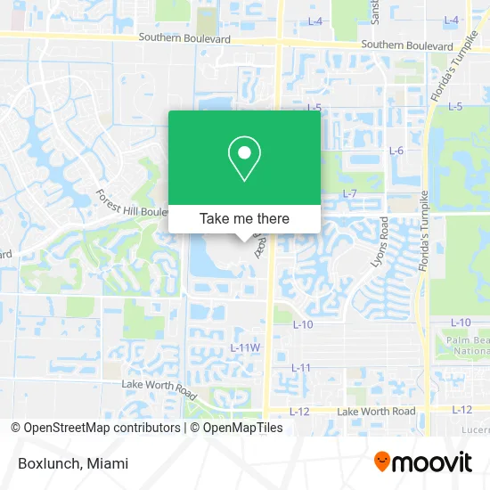 Boxlunch map