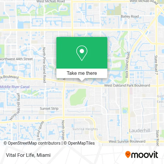 Vital For Life map