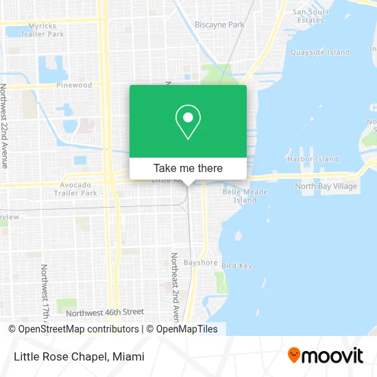 Little Rose Chapel map
