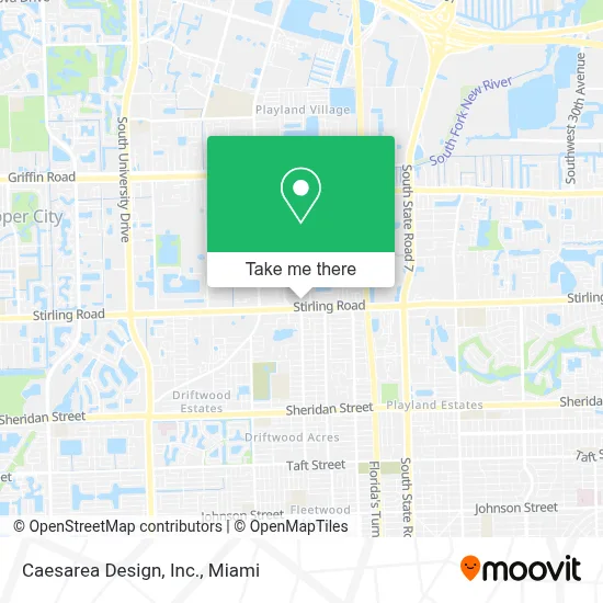 Caesarea Design, Inc. map
