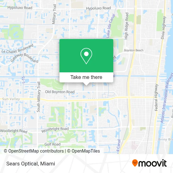 Sears Optical map